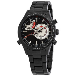 Timex Intelligent Quartz Chrono Timer TW2P72800 Men's Watch Black Dial