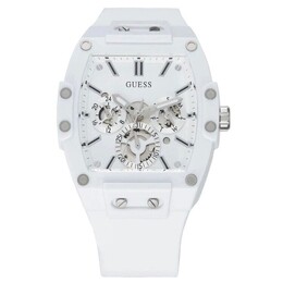 Часы наручные Guess с хронографом, серебристый gu152m034-d11