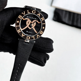Bulgari Black Stainless Steel BZ35BHDSGL/2 Quartz Women's Wristwatch 35 mm 1143632