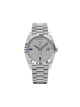 Rolex Day-Date 40mm White Gold Diamond Dial (Ref.30151104)