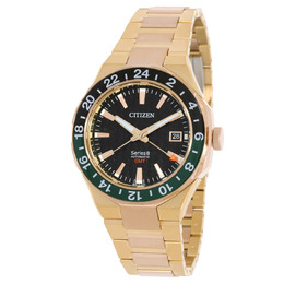 Citizen Series 880 880 GMT Automatic Black Dial Mens Watch NB6033-51E