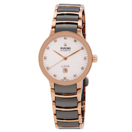 Rado Centrix Automatic Diamond Silver Dial Ladies Watch R30019742