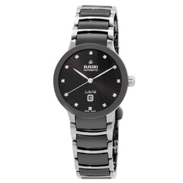Rado Centrix Automatic Diamond Black Dial Ladies Watch R30020742