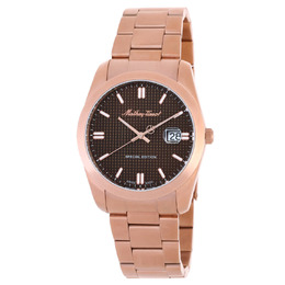 Mathey-Tissot Mathy Chess Quartz Brown Dial Mens Watch h452prm