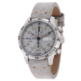Mathey-Tissot Type 21 Chrono Auto Chronograph Automatic Grey Dial Mens Watch h1821chtlg