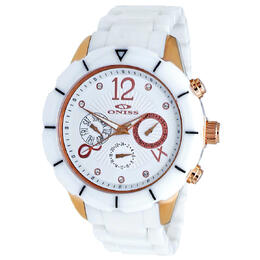 Oniss Aruba Quartz White Dial Mens Watch ON7200