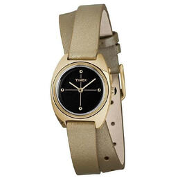 Timex Milano Quartz Black Dial Ladies Watch TW2R69800