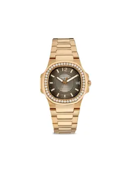 Patek Philippe Nautilus 2014 (Ref: 30074149) rose gold quartz movement cedar brown baton dial