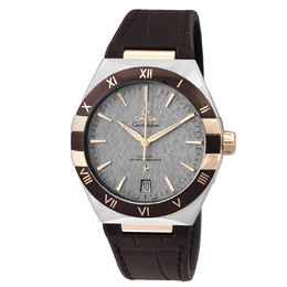 Pre-owned Omega Constellation Automatic Chronometer Grey Dial Mens Watch 131.23.41.21.06.002