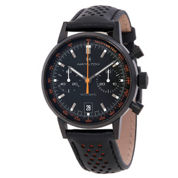 Hamilton American Classic Intra-Matic Chronograph Automatic Black Dial Watch h38446732