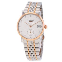 Longines Elegant Automatic Diamond Silver Dial Ladies Watch l43125777