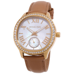 Michael Kors Sage Pave Mother of Pearl Dial Ladies Watch mk4819
