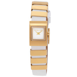 Michael Kors Darrington Ladies Quartz Watch White Dial Gold-tone Stainless Steel MK4899