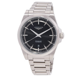 Longines Conquest Automatic Grey Dial Mens Watch l3.830.4.52.6
