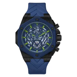 Guess Blue Synthetic Watch GUGW0579G3AC Quartz Analogical