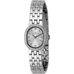 48134 Invicta Angel Women's Watch Oval Case, Analog with Luminescent Markers and Hands
