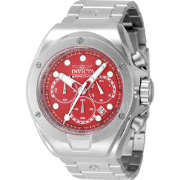Invicta 47744 Racing Chronograph GMT Red Dial Mens Watch