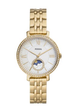 Женские многофункциональные часы Жаклин ES5167 Fossil, золото 4064092124064 | gold