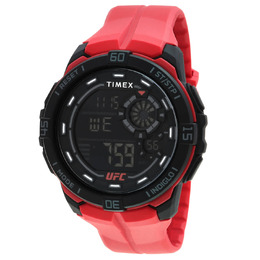 Timex UFC Rush Alarm Quartz Digital Mens Watch TW5M59200