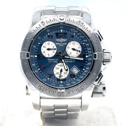 Pre-owned Breitling Emergency Chronograph Quartz Mens Watch A73322