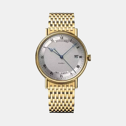 Breguet Silver 18k Yellow Gold Classique 5177BA/12/AV0 Automatic Men's Wristwatch 38 mm 1152811
