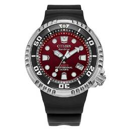 Citizen Promaster Dive Red Guradation Dial Mens Watch BN1024-01Z