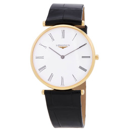 Longines La Grande Quartz White Dial Ladies Watch l4.755.2.11.b