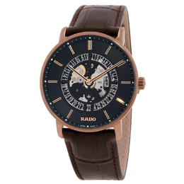 Rado DiaMaster Thinline Automatic Black Dial Mens Watch R14068186