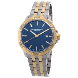 Raymond Weil 8160-STP-50041 Tango Quartz Mens Blue Dial Watch