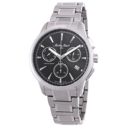 Mathey-Tissot Lancelot Chronograph Quartz Black Dial Mens Watch h198chan