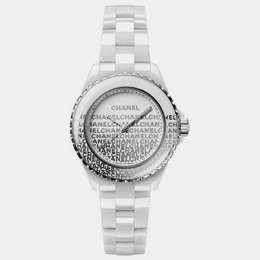 Chanel White Ceramic J12 H7419 Quartz Women's Wristwatch 33 mm 1152932