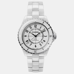 Chanel White Ceramic J12 H5700 Automatic Men's Wristwatch 38 mm 1152928