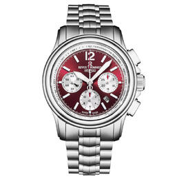 Rouge Thommon Air Speed Chronograph Automatic Red Dial Mens Watch 16041.643