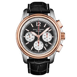 Air Speed Chronograph Automatic Black Dial Mens Watch 16041.6357