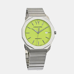 Concord Green Stainless Steel Mariner 0320550 Quartz Men's Wristwatch Article:1152895