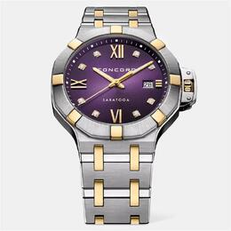 Concord Purple Saratoga Women's Watch 31mm, Model 0320584