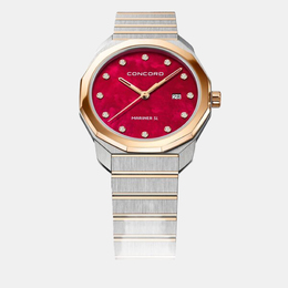 Concord Mariner SL 30mm Red Diamond Watch, Article No: 1152888