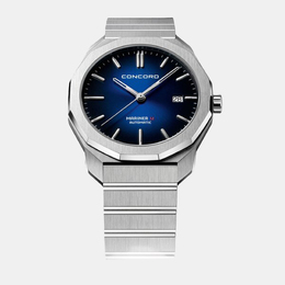 Concord Blue Stainless Steel Mariner SL 0320530M Automatic Men's Watch