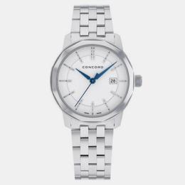 Concord Silver Stainless Steel Bennington Reference: 0320403, Women's Wristwatch Quartz