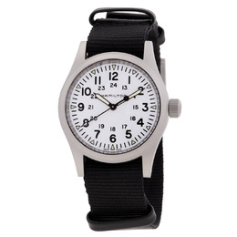 Hamilton Khaki Field Manual Wind White Dial Watch H69439910