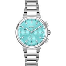 Серебряные часы из нержавеющей стали Hugo Boss 0016391203 | silver