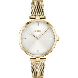 Золотые часы из нержавеющей стали Hugo Boss 0016391195 | gold