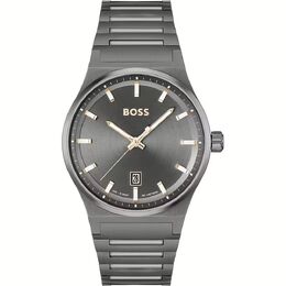 Часы из серой нержавеющей стали Hugo Boss 0016391225 | gray