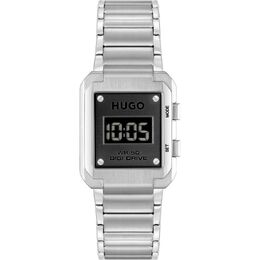 Серебряные часы из нержавеющей стали из нержавеющей стали Hugo Boss 0016590043 | silver