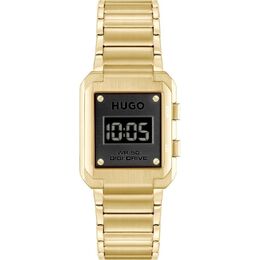 Часы из нержавеющей стали из золота и нержавеющей стали Hugo Boss 0016590046 | gold