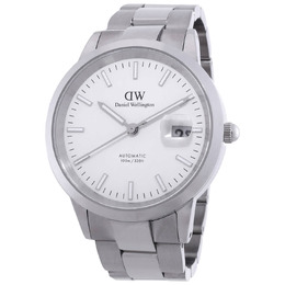 Daniel Wellington Iconic Link Automatic White Dial Watch - dw00100754