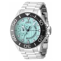 Invicta Grand Diver Mens Watch: Model 47541, Automatic Movement, Turquoise Dial
