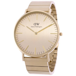 Daniel Wellington Classic Quartz Gold Dial Watch dw00100779