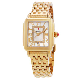 Michele Deco Madison Quartz Diamond Ladies Watch MWW06G000014
