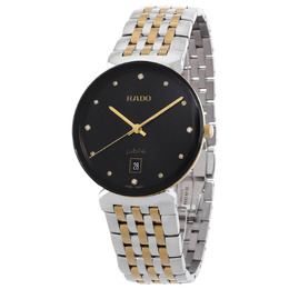 Rado Florence Classic Quartz Diamond Black Dial Unisex Watch R48912743